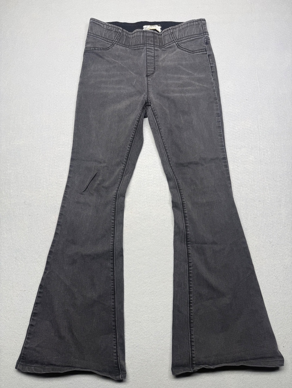 Free People Flared Jeans Women 29 Gray Vintage